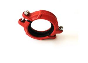 Quality Female Thread Ductile Iron Fitting 300PSI Rigid Flexible Coupling wholesale