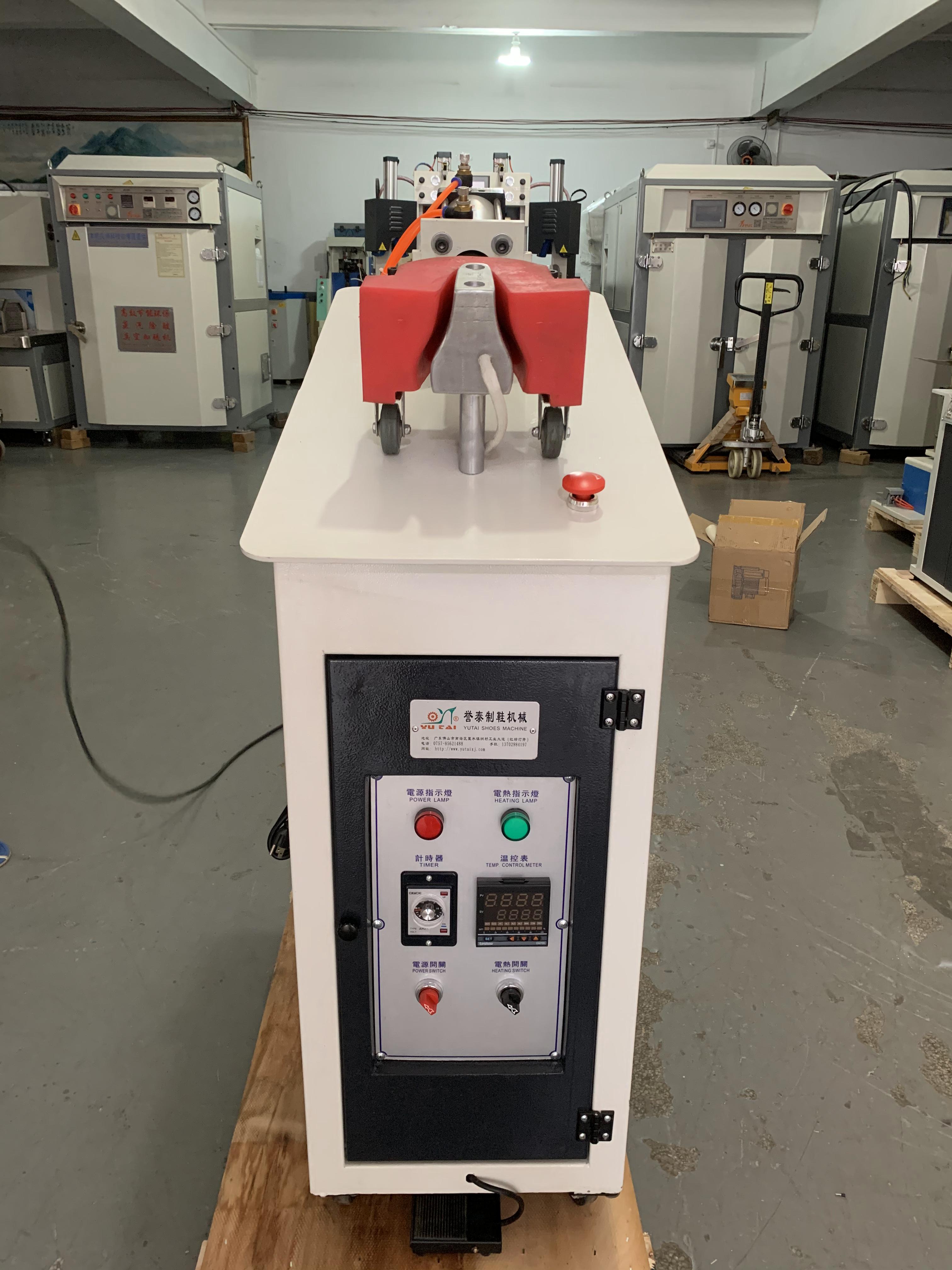 220V 0.1KW Hot Melt Adhesive Counter Molding Machine For Side Lasting