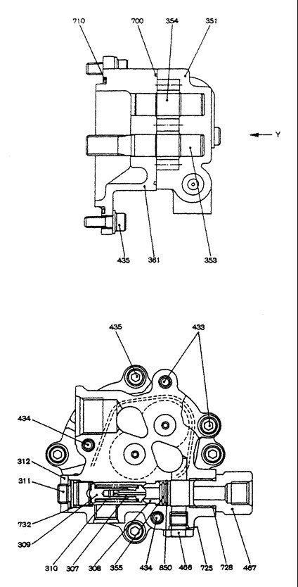 Steel Hydraulic Pilot Pump , K3v112 Hydraulic Pump For Excavator