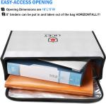 Fireproof Document Bag - Fireproof Box [Thermal Insulated] Fireproof Safety
