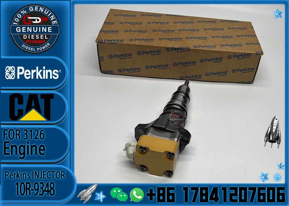 Common Rail Fuel Injector 222-5965 10R-9348 For Caterpillar 3126B/3126E Excavator Engine