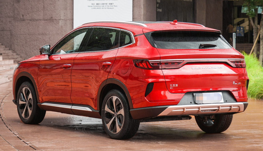 50-70kWh EV BYD SONG Electric Vehicle Phosphate Battery Lithium Iron LED Camera Leather PLUS High Speed SUV 5 Seats