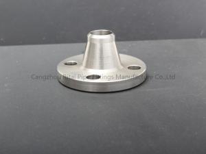 China Pipe Flange Weld Neck Slip On Bs4504 Din2633 Raised Face Flange St37.2 Forged on sale