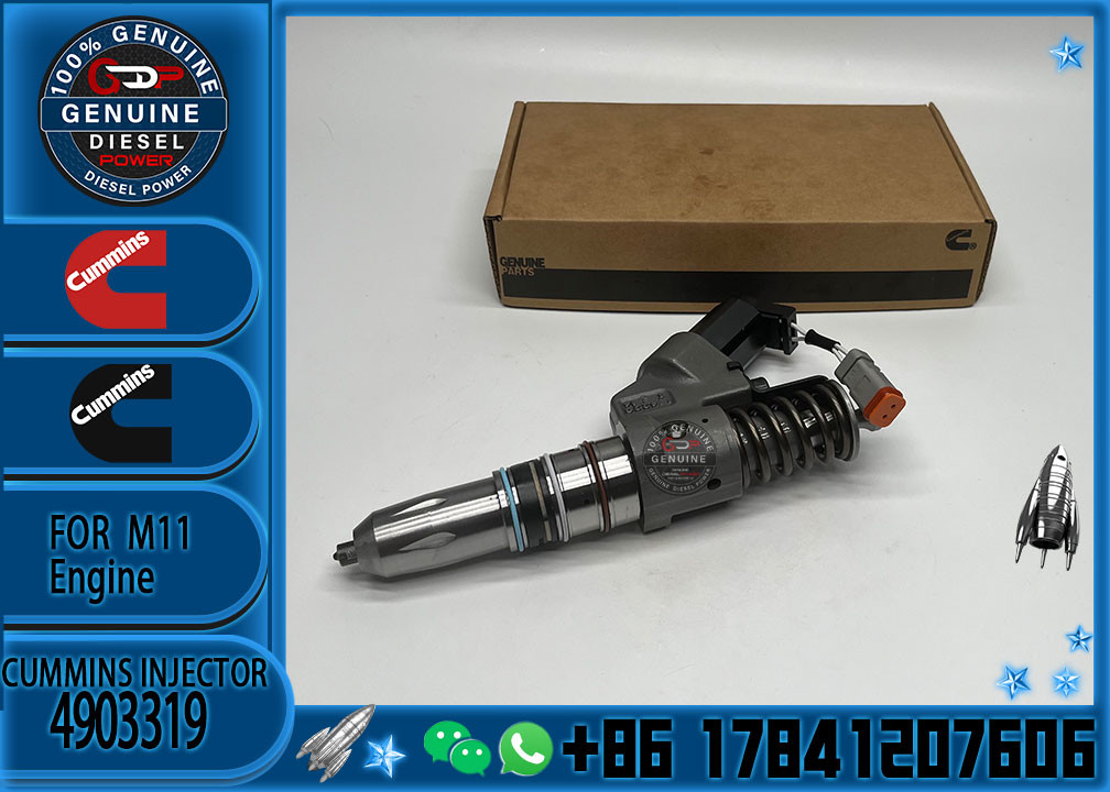 Common Rail Fuel Injector 4026222 4903319 4062851 3411845 Injector 23670-26011 4903472 for Diesel Engine M11 ISM11 QSM11