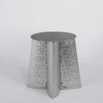 Stainless Steel Marble Dining Table 6 Seater Marble Look Dining Table