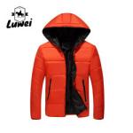 Long Sleeve Cotton Padded Jackets Zipper Utility Thicken Hooded Coat