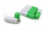 Factory supply show life brand 8GB 3.0 green color plastic pill USB with