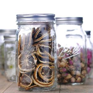 Quality Wide Mouth Glass Storage Jars 500ml/17oz For Canning / Storage / Display wholesale