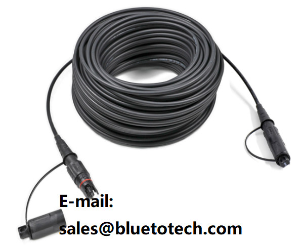 Collimating Lens Military Waterproof Optical Fiber Cable Expanded Beam Connector To SC