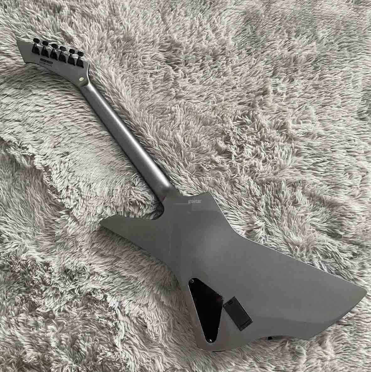 Custom Snake Byte James Hetfield Signature Camo Electric Guitar with 9V Active Pickup, EMG Pickups, Black Hardware