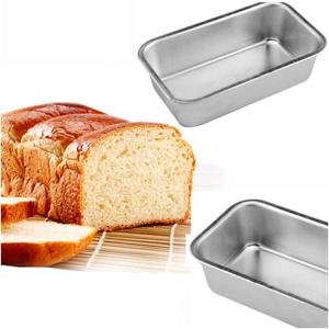 Quality Rk Bakeware China-600g Nonstick 4 Straps Farmhouse White Sandwich Bread Tin wholesale