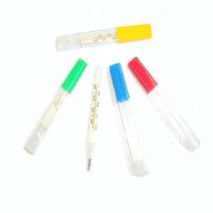 Quality High accuracy animal body mercury glass veterinary thermometer wholesale