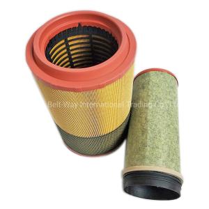 Quality Part Number Wg9725190102 Standard Sinotruk Wd615 Engine Truck Air Filter K2841 wholesale