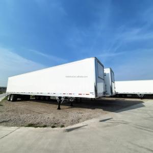 Quality America Market Semi-Trailer with Sliding Axle System and Aluminum Composite Sandwich Insulation Walls wholesale