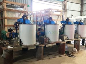 Quality 1000kgs Sea Water Flake Ice Machine To Make Ice Flakes At Sea On Seafaring Vessels wholesale