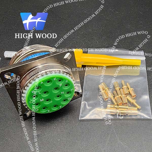 MIL-DTL-38999 Series Ⅲ Connectors, D38999/20FH14PN Circular Electric Connector