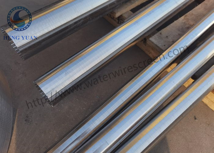 Ss 316l 60.4mm Diameter Wedge Wire Screen Tube 0.4mm Slot