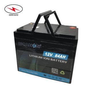 Quality Golf Cart 12V 80Ah LiFePO4 Lithium Ion Batteries 32700 cell wholesale