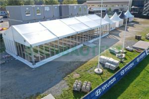 Quality UV Resistance Large Waterproof Outdoor Tent , White Party Tent Easy Opeation wholesale