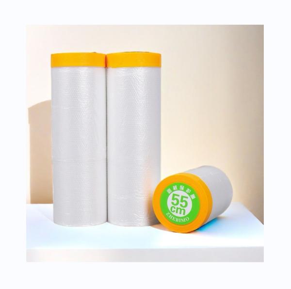 Pre-Tape Masking Film Painting Protection Covering Hand-Powered and OEM