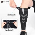 Anti Slip Custom Footless Compression Leg Sleeves Outdoor Running Leg Sleeves