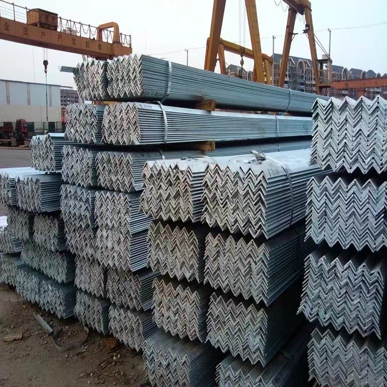 Hot Dipped Galvanized Angle Bar With Holes High Strength HDG Beam C Shape