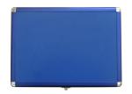 Blue Color Table Tennis Racket Case Bats / Balls Aluminum Material With Filling