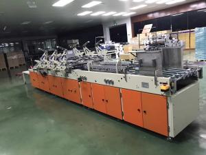 Quality Polar Grey Carton Box Gluing Machine 70m/Min 6600*2100*1600mm One Year Warranty wholesale