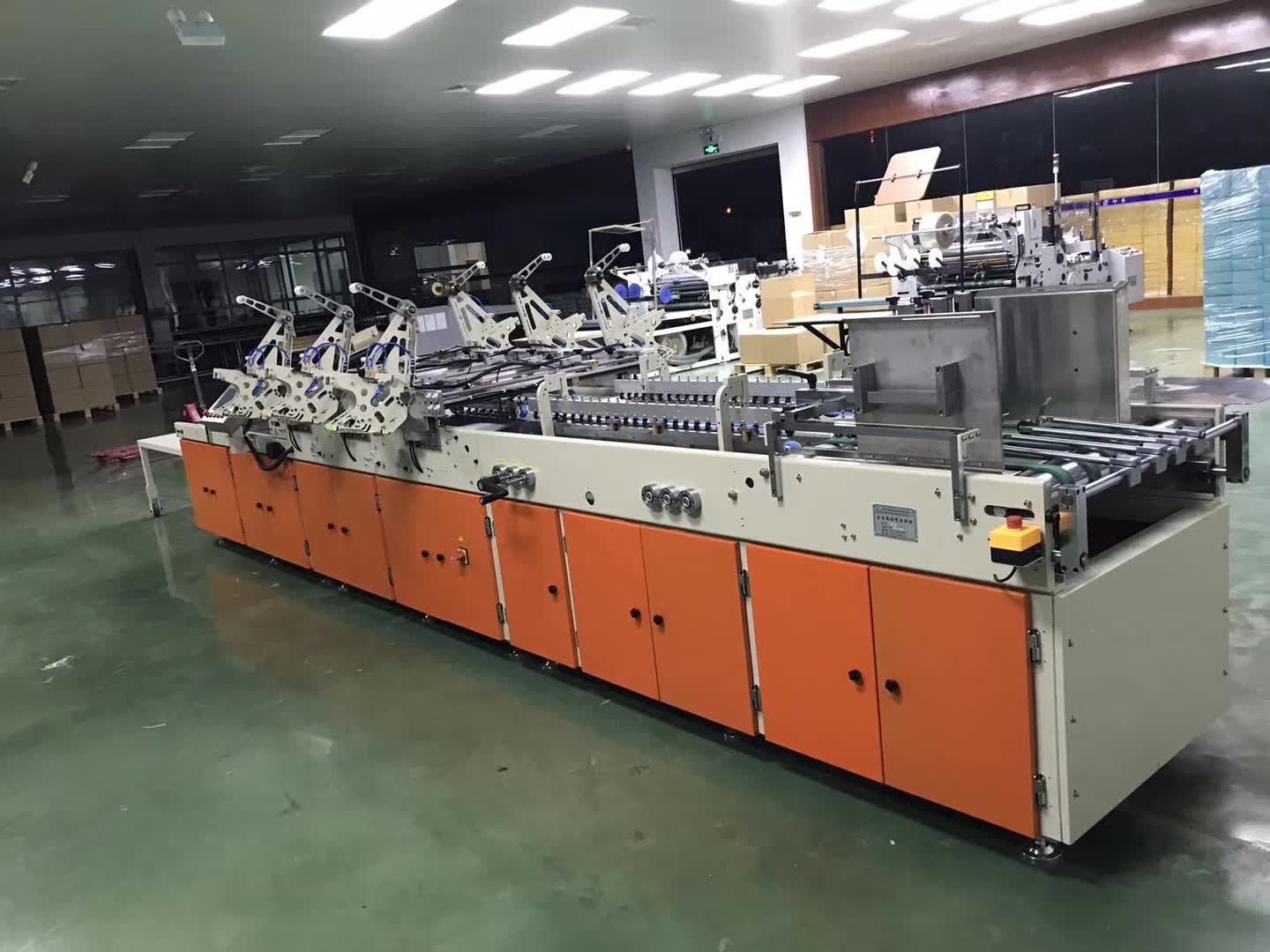 Zipper Shipping Boxes Machine / Corrugated Box Making Machine/ 60m/Min / Paper Size 250mm×250mm
