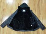 Plus Size Quilted Leather Biker Jacket Cropped Padded Leather Jacket