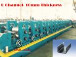 Heavy U Profile Roll Former, 10mm Thickness U Profile