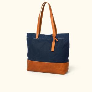 Quality Large Capacity Leather Tote Bag Durable Waterproof Travel Waxed Canvas wholesale