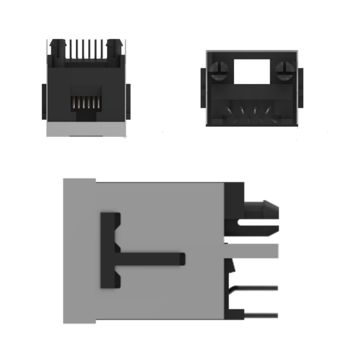 100616-2 Shielded RJ45 Connectors