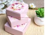Offset Printing Hexagon Cardboard Boxes Thanksgiving Paper Chocolate Packaging