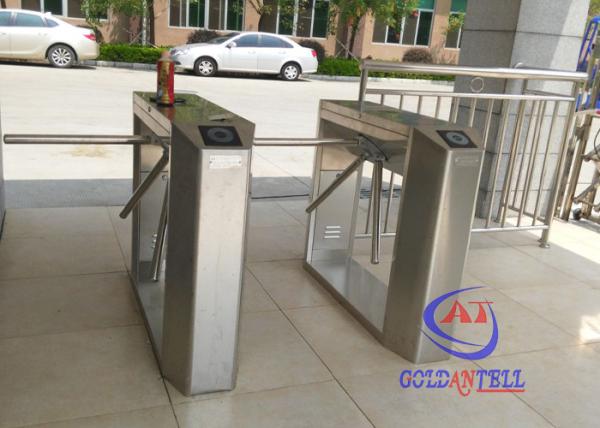 Full automatic rotating gate tripodHalf Height Turnstiles in universal remote