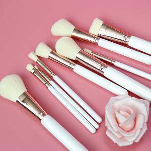 Quality 9PCS Exquisite Powder Foundation Brush High Glossy Ferrule With Bag wholesale