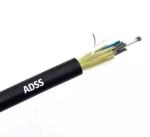 Waterproof Fiber Optic Cable ADSS 48 96 Core Aerial Single Mode 100/200/300m