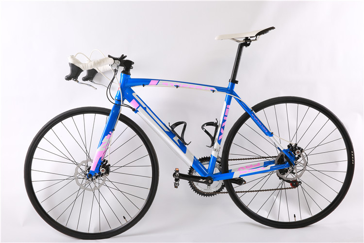 Yellow colorful 6061 aluminium alloy 700C size racing bike/bicycle/bicicle made in China