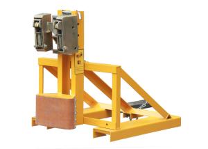 Quality DG500E Heavy Duty Forklift Mounted Rubber-belt Drum Grabbers Load Capacity 500kg wholesale