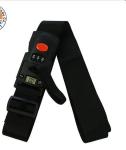 180CM Length Black Luggage Straps , Woven Luggage Straps For Gifts