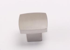Quality Square Bathroom Cabinet Knobs , Durable Zinc Alloy Furniture Drawer Knobs wholesale