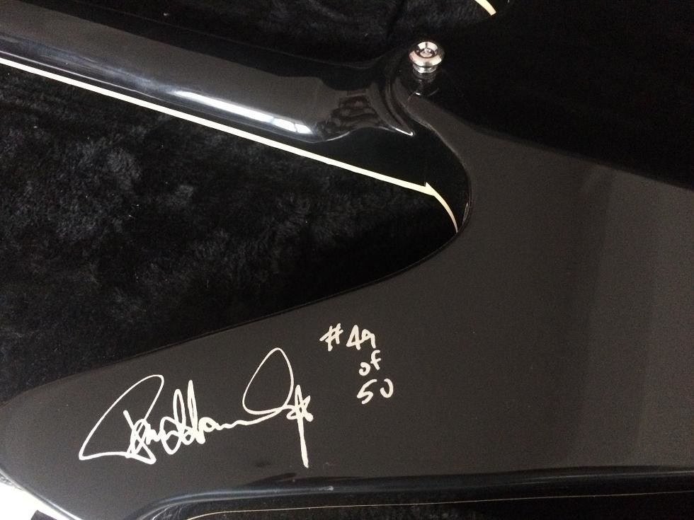 Wash6 strings abnormity signature model electric guitar mirror pickguard grover tuner custom guitar glossy black
