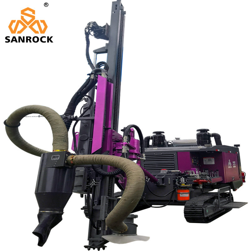 Borehole Drilling Rig Mining DTH Drilling Machine Crawler Hydraulic DTH Drilling Rig