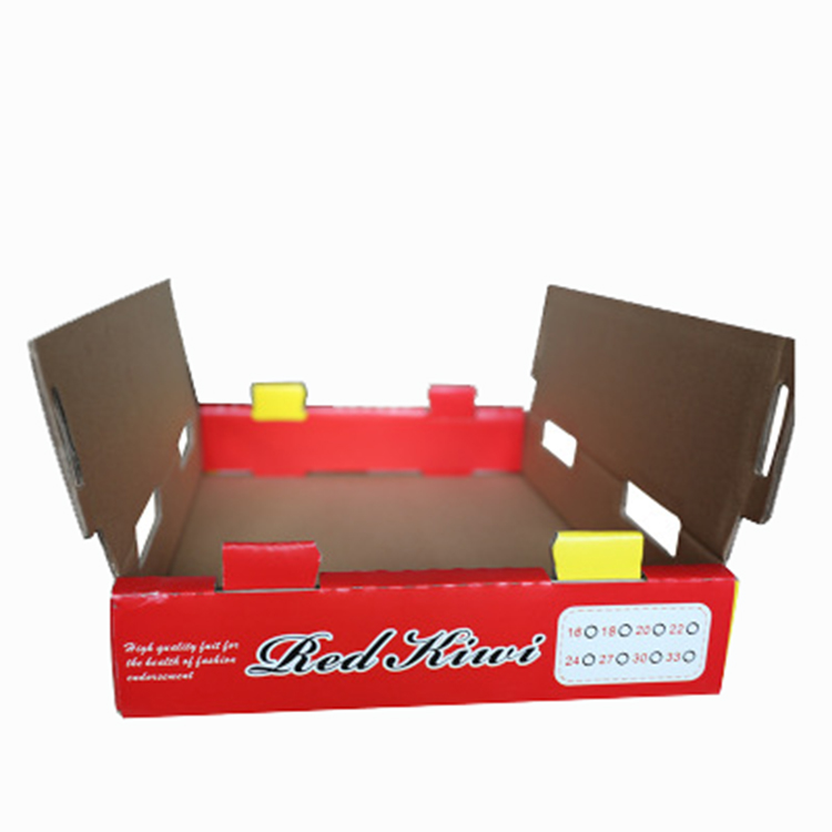 Durable Thickened Corrugated Box For Fruits , Multifunctional Tomato Packing Boxes
