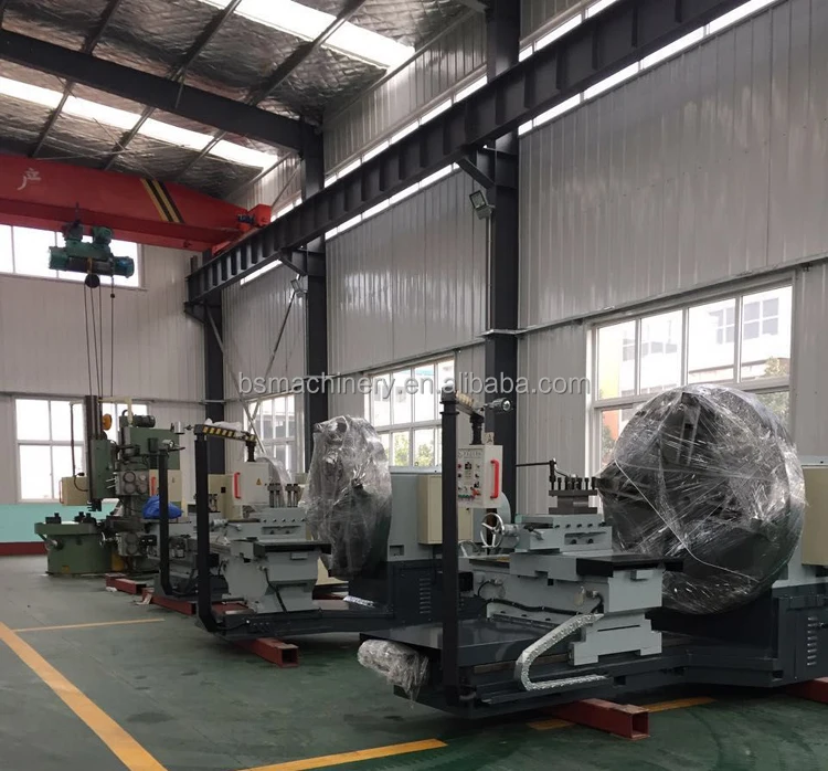 Economic Conventional Horizontal Facing Lathe For Machining Flange , Tyre Mold , Propeller