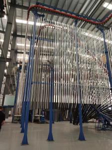 Quality Automatic Vertical Powder Coating Line Equipment For Aluminium Alloy Profiles wholesale