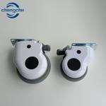 Poly TPR Rubber Universal Casters Wheel For Hospital Bed 5"