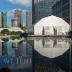 Commercial Polygon Tent Self - Cleaning Ability For Display Shows