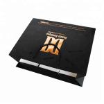 Customized Logo Printed Paper Merchandise Bags Luxury High Bearing Capacity