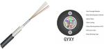 GYXY 8 Cores Outdoor Fiber Optic Cable Central Loose Tube 3km